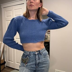 Cropped sweater